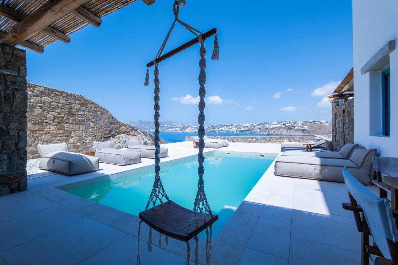 Lala Villa with Private pool, by Center Ornos  Esterno foto